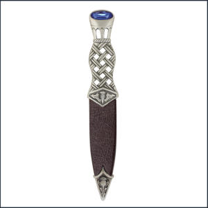 Lochy Matt Dress Pewter Stone Top Sgian Dubh